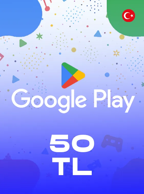 Google Play 50 TL Gift Card