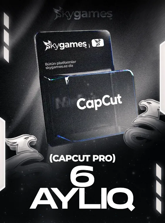CapCut Pro 6 Aylıq