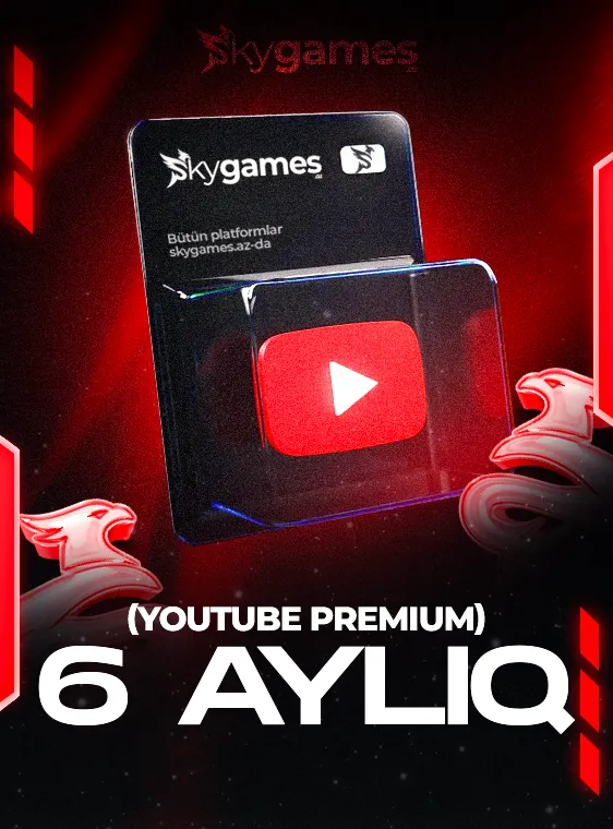 YouTube Premium 6 Aylıq