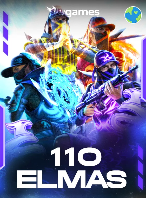 Free Fire 110 Elmas Qlobal