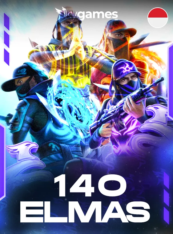 Free Fire 140 Elmas Indoneziya