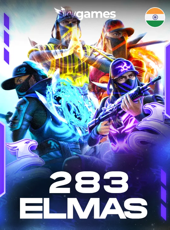 Free Fire 283 Elmas Hindistan