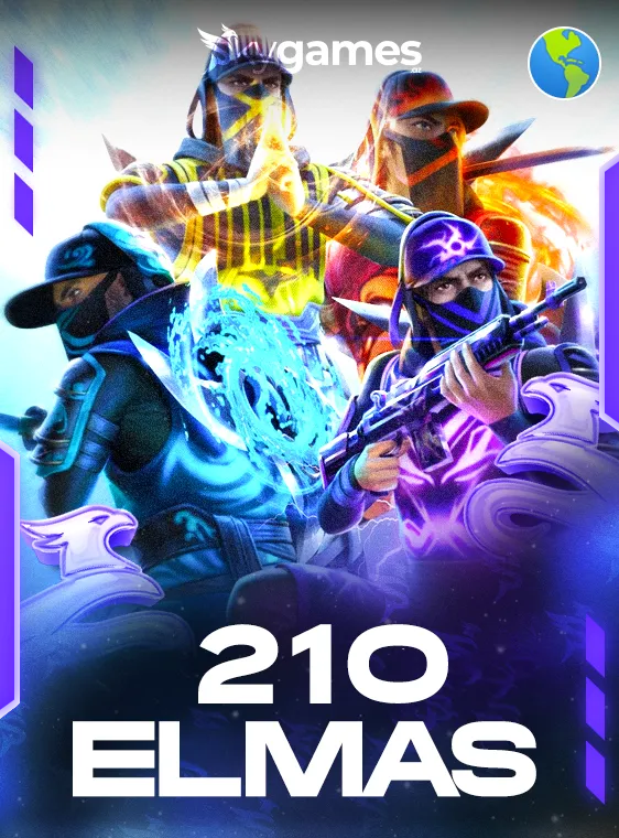 Free Fire 210 Elmas LATAM