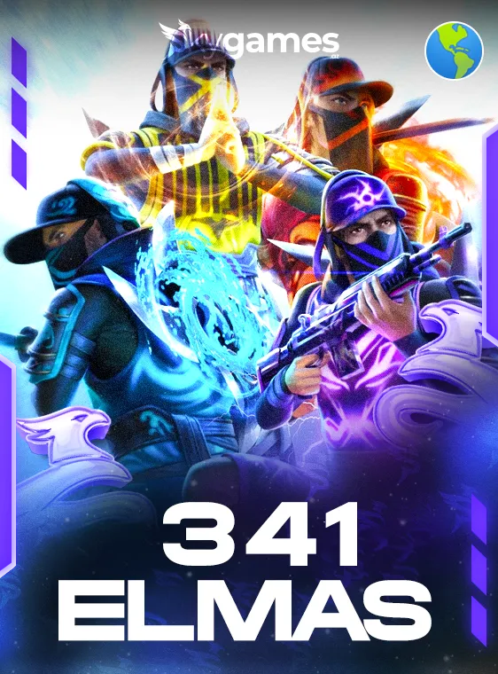 Free Fire 341 Elmas LATAM