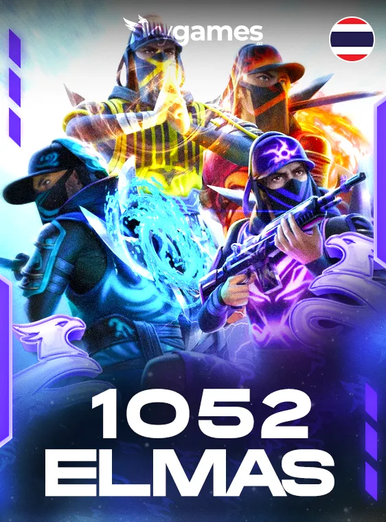 Free Fire 1052 Elmas Tailand