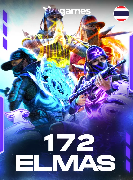 Free Fire 172 Elmas Tailand