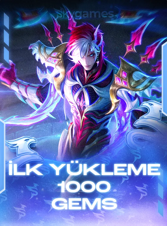 Mobile Legends TR İlk Yükləmə 1000 Elmas 7/24