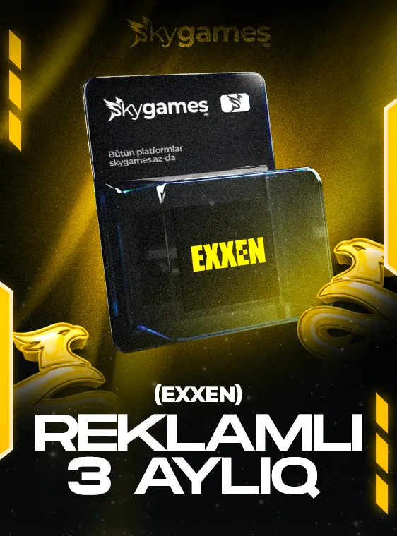 Exxen 3 Aylıq Reklamlı (Tam Hesab)