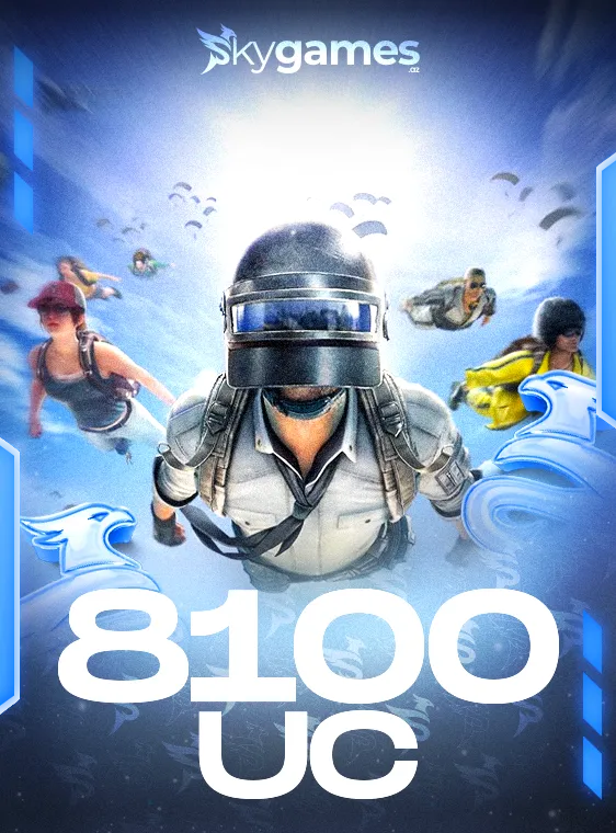 PUBG Mobile 8100 UC 7/24