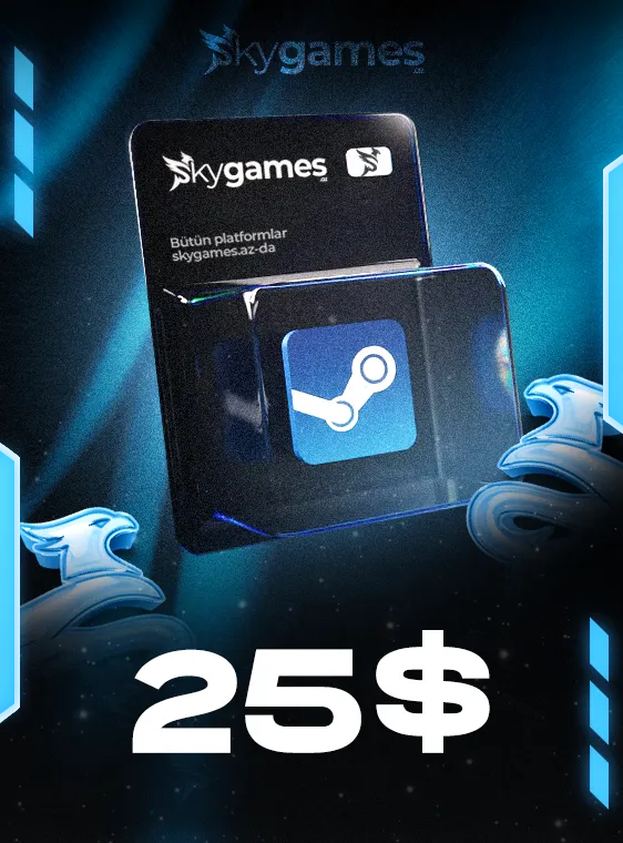 Steam 25 USD Wallet Code