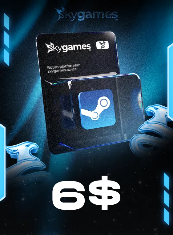 Steam 6 USD Wallet Code